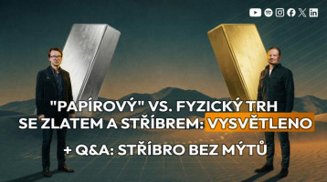 "Papírový" vs. fyzický trh se zlatem a stříbrem: Vysvětleno + Q&A: Stříbro bez mýtů