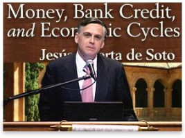 Jesus Huerta de Soto: Dodatečné úvahy o ekonomické krizi a teorii cyklu - první díl