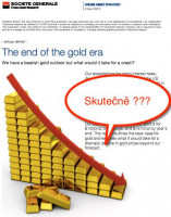 Zpět k poslední zprávě o zlatě, kterou publikovala SocGen 
