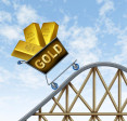 Cena zlata v neděli v noci doslova vystřelila až na 2.150 USD při obrovském nárůstu volatility