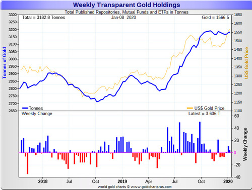 Total gold holding leden 2020